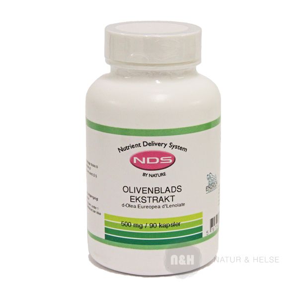 NDS Olivenblads ekstrakt 500 mg